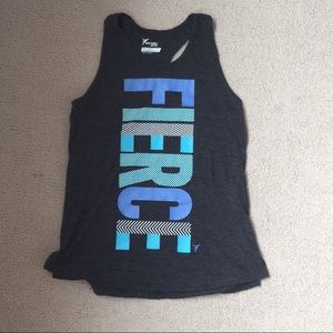 Fierce racer back tank top